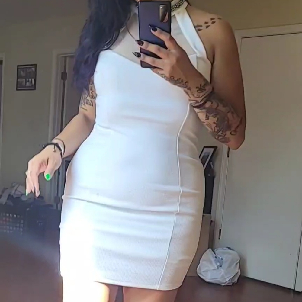 White dress